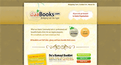 Desktop Screenshot of duabooks.com