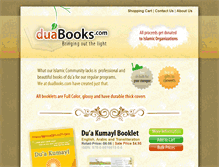 Tablet Screenshot of duabooks.com